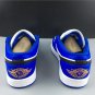 Air Jordan 1 Low Hyper Royal Orange Peel Shoes Sneakers