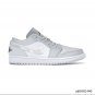 Air Jordan 1 Low White Camo Shoes Sneakers