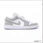 Air Jordan 1 Low White Wolf Grey Shoes Sneakers