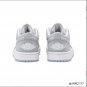 Air Jordan 1 Low White Wolf Grey Shoes Sneakers