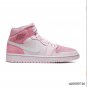 Air Jordan 1 Mid Digital Pink (W) Shoes Sneakers