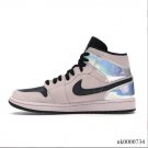 Air Jordan 1 Mid Dirty Powder Iridescent (W) Shoes Sneakers