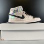Air Jordan 1 Mid Dirty Powder Iridescent (W) Shoes Sneakers