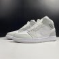 Air Jordan 1 Mid Grey Camo Shoes Sneakers