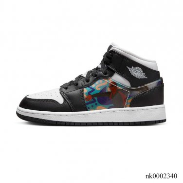 Air Jordan 1 Mid Hologram Shoes Sneakers