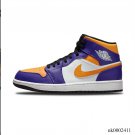 Air Jordan 1 Mid Lakers Shoes Sneakers