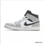 Air Jordan 1 Mid Light Smoke Grey Shoes Sneakers