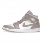 Air Jordan 1 Mid Linen Shoes Sneakers