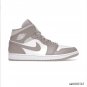 Air Jordan 1 Mid Linen Shoes Sneakers
