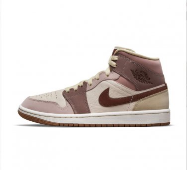 Air Jordan 1 Mid SE Dark Pony Smoky Mauve Shoes Sneakers