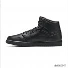 Air Jordan 1 Mid Triple Black Shoes Sneakers