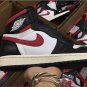 Air Jordan 1 Retro High Black Gym Red Shoes Sneakers