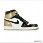 Air Jordan 1 Retro High Gold Top 3 Shoes Sneakers