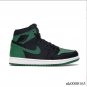 Air Jordan 1 Retro High Pine Green Black Shoes Sneakers