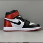 Air Jordan 1 Retro High Satin Black Toe (W) Shoes Sneakers