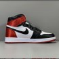 Air Jordan 1 Retro High Satin Black Toe Shoes Sneakers