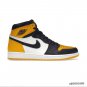 Air Jordan 1 Taxi Yellow Toe Shoes Sneakers