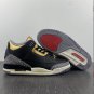 Air Jordan 3 Black Gold Shoes Sneakers 1