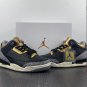 Air Jordan 3 Black Gold Shoes Sneakers 1