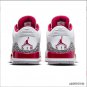 Air Jordan 3 Retro Cardinal Red Shoes Sneakers