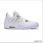 Air Jordan 4 Retro 25th Silver Anniversary Shoes Sneakers