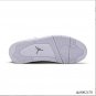 Air Jordan 4 Retro 25th Silver Anniversary Shoes Sneakers