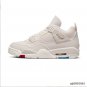Air Jordan 4 Retro Blank Canvas Shoes Sneakers