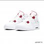Air Jordan 4 Retro Metallic Red Shoes Sneakers (Big Size Available)