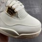 Air Jordan 4 Sail Metallic Gold Shoes Sneakers