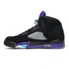 Air Jordan 5 Black Grape Shoes Sneakers