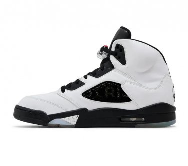 Air Jordan 5 Paris Saint Germain F&F White Shoes Sneakers