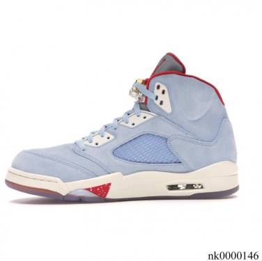 Air Jordan 5 Retro Trophy Room Ice Blue Shoes Sneakers