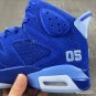 Air Jordan 6 UNC PE Six Championships Shoes Sneakers