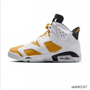 Air Jordan 6 Yellow Ochre Shoes Sneakers