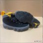 Air Jordan 9 Dark Charcoal University Gold Shoes Sneakers