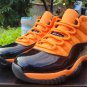 Air Jordan 11 Black Orange Shoes Sneakers