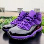 Air Jordan 11 Black Purple Shoes Sneakers