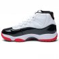 Air Jordan 11 Black White Red Shoes Sneaker