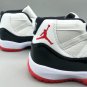 Air Jordan 11 Black White Red Shoes Sneaker