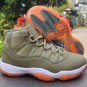 Air Jordan 11 Matte Olive Green Shoes Sneaker