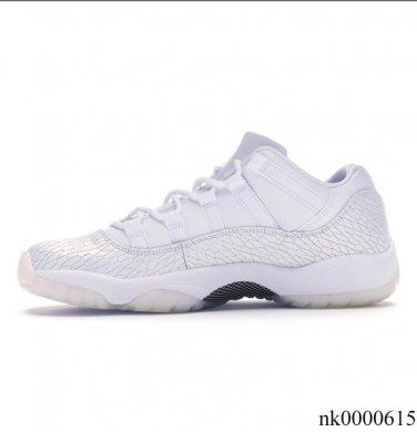 Air Jordan 11 Retro Low Heiress Pure Platinum Shoes Sneakers