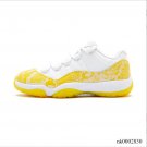 Air Jordan 11 Retro Low Tour Yellow Snakeskin Shoes Sneakers