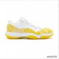 Air Jordan 11 Retro Low Tour Yellow Snakeskin Shoes Sneakers