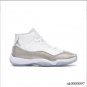 Air Jordan 11 Retro White Metallic Silver Shoes Sneakers