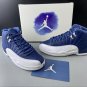 Air Jordan 12 Retro Stone Blue Shoes Sneakers