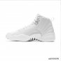 Air Jordan 12 Triple White Shoes Sneakers