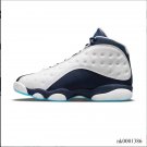 Air Jordan 13 Retro White Obsidian Powder Blue Shoes Sneakers