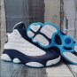 Air Jordan 13 Retro White Obsidian Powder Blue Shoes Sneakers