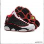 Air Jordan 13 White Black Red Mesh Shoes Sneakers