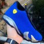 Air Jordan 14 Ferrari Blue Shoes Sneakers